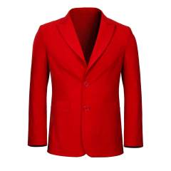 Clown Joaquin Phoenix Red Jacket Coat Arthur Fleck Halloween Cosplay Costume In stock