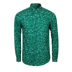 Joaquin Phoenix Green Shirt Arthur Fleck Cosplay Costume (Ready To Ship) Takerlama