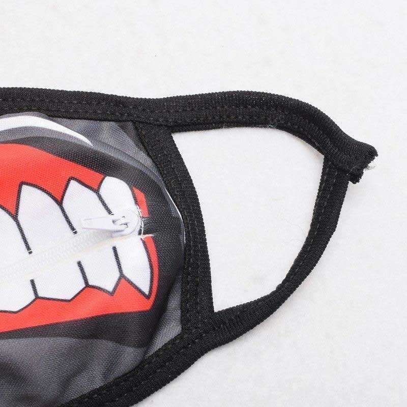 Anime Tokyo Ghoul Kaneki Ken Halloween Cosplay Face Masks Zipper Cycling Anti-Dust Replica