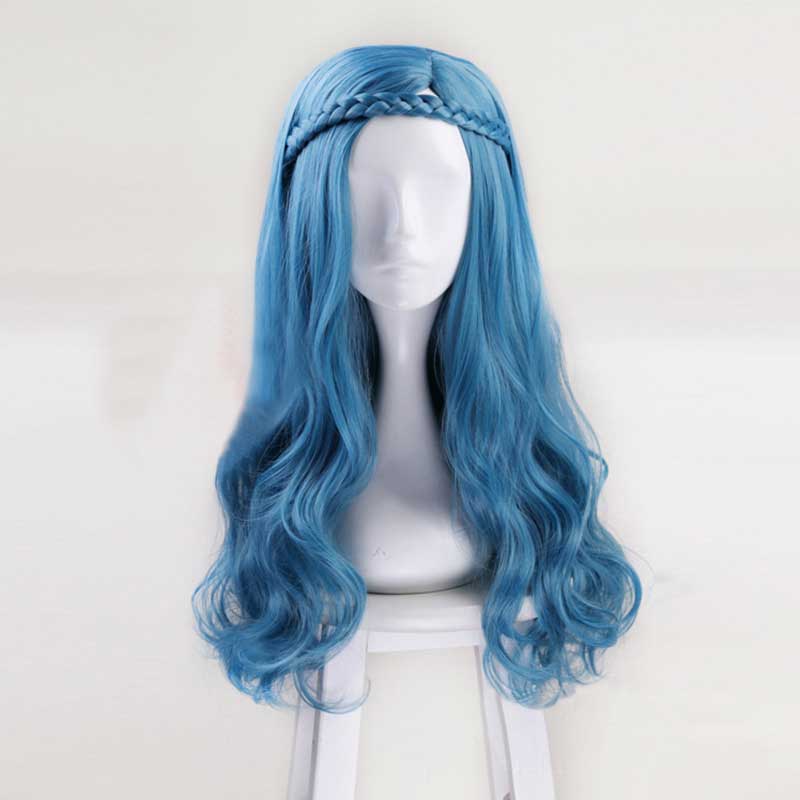 Descendants 2 Evie Costume Synthetic Wigs Wig Cap Long Wavy