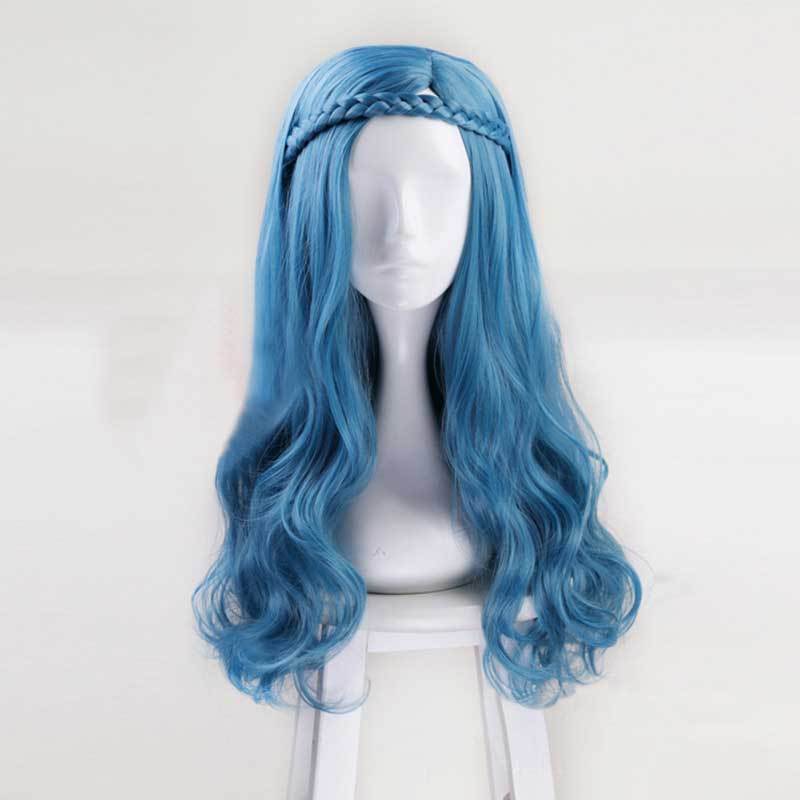 Descendants 2 Evie Costume Synthetic Wigs+Wig Cap Long Wavy