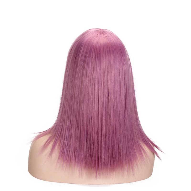 Descendants 3 Mal Cosplay Wig Purple  Hair with Cap