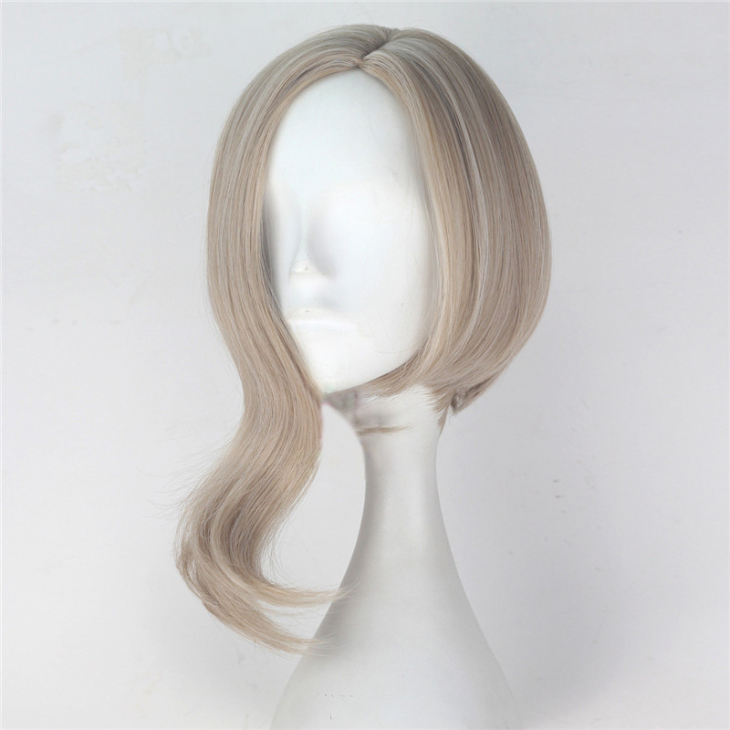 Captain Marvel Carol Danvers Avengers Cosplay Blond Wig