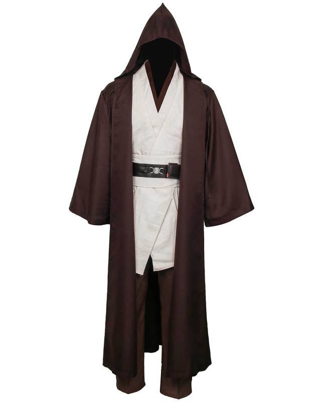 Star Wars Robe Obi Wan Kenobi Jedi Halloween Cosplay Costume (Ready To Ship)