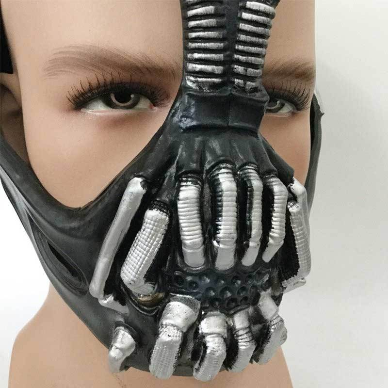 Batman Dark Knight Bane Cosplay Horror Face Mask Takerlama