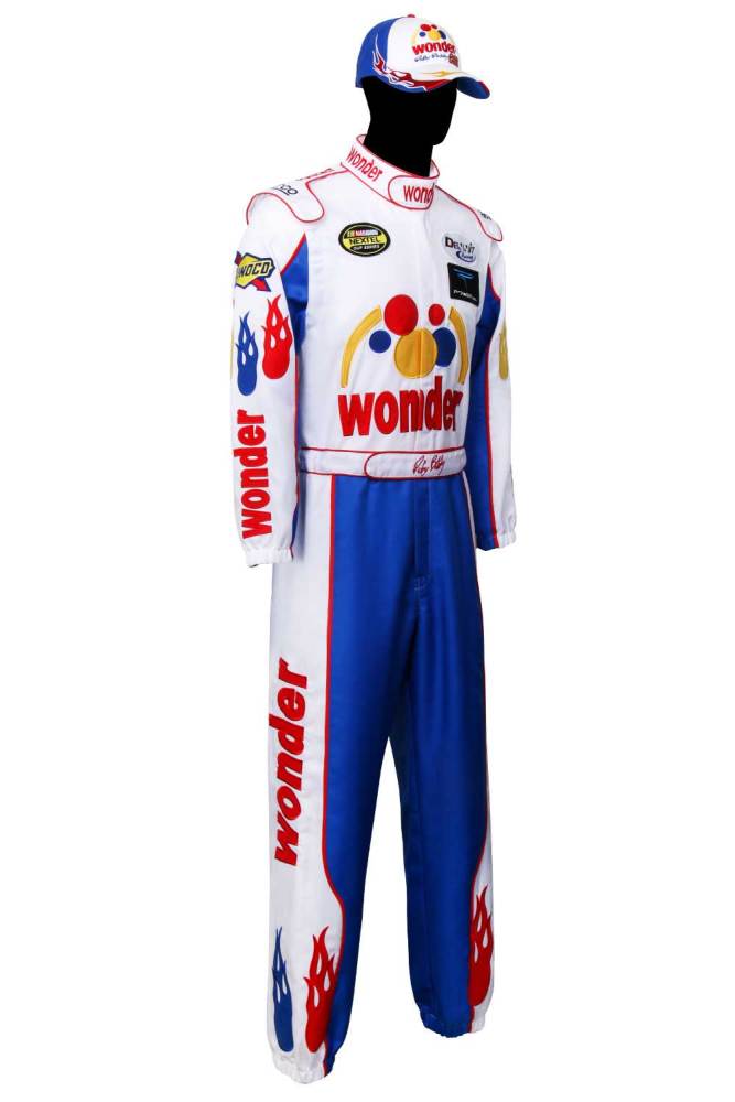 Deluxe Ricky Bobby Nascar Cosplay Costume Talladega Nights Wonder Bread Racing Apparel (Ready To Ship)
