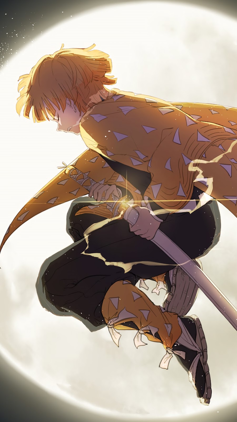 Zenitsu Agatsuma Wallpapers-Demon Slayer