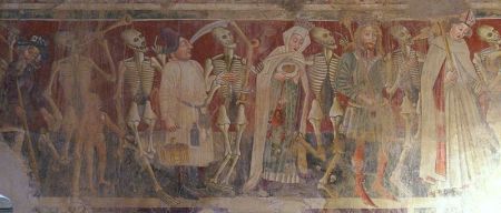 'Dance of Death' murals popular for Black Death