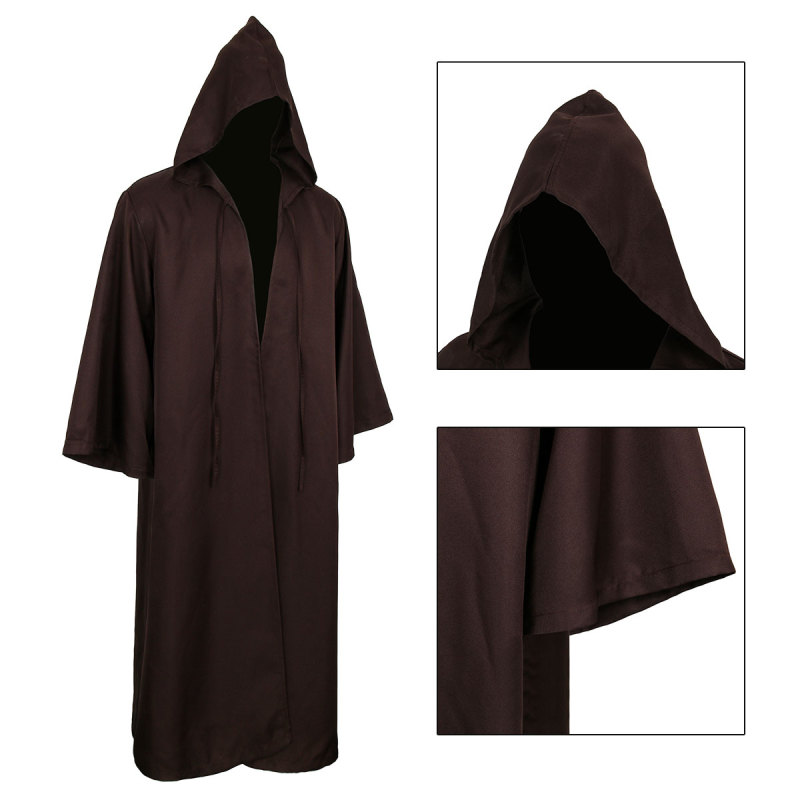 Movie Star Wars Jedi / Sith Knight Cosplay Cloak Halloween Costume Kids Adult  (Ready to Ship)