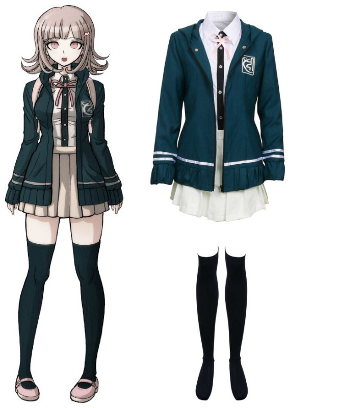 Chiaki Nanami Cosplay Costume Danganronpa Trigger Happy Havoc