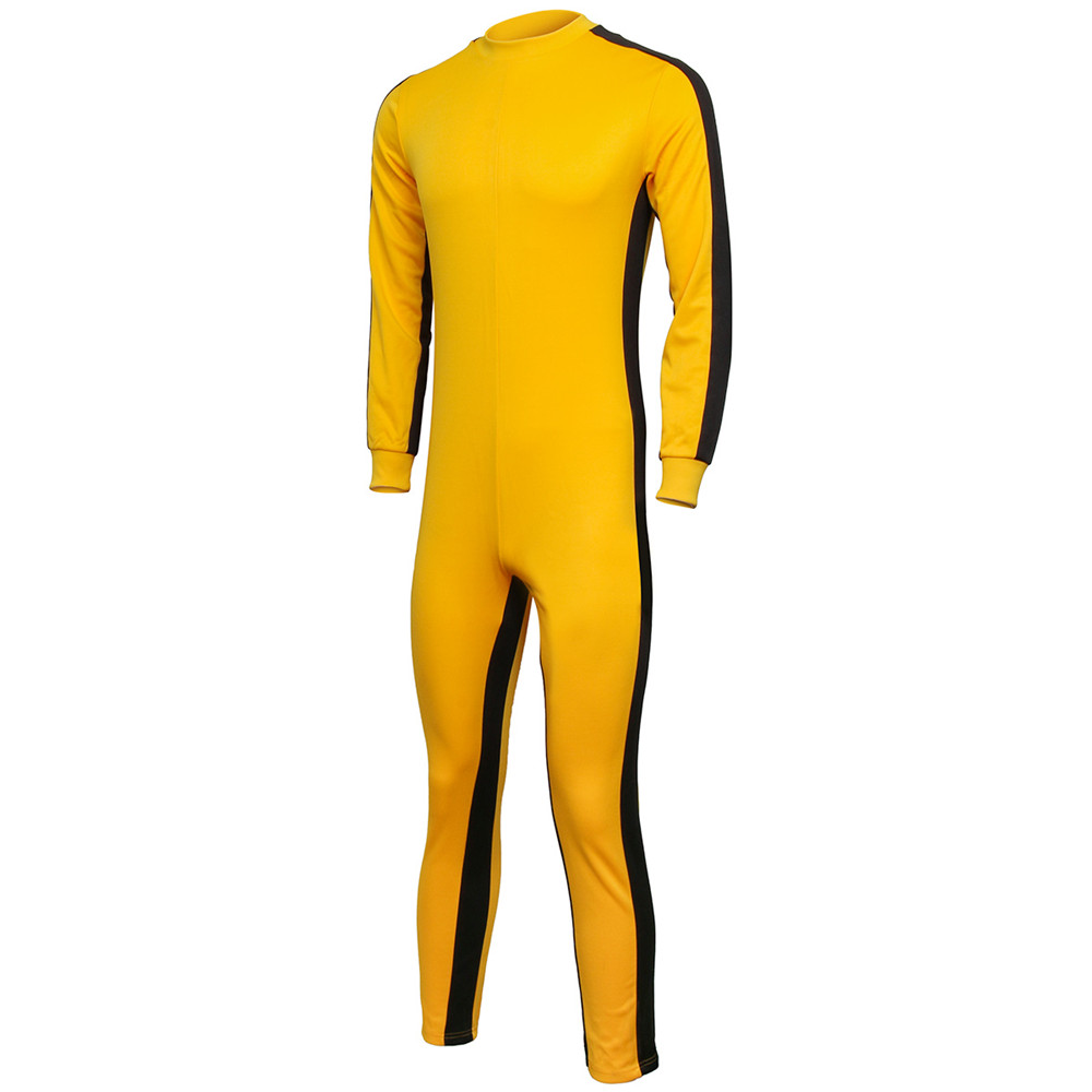 Game Of Death Suit Yellow Martial Artist Jumpsuit Chinese Kung fu Uniform Clothes