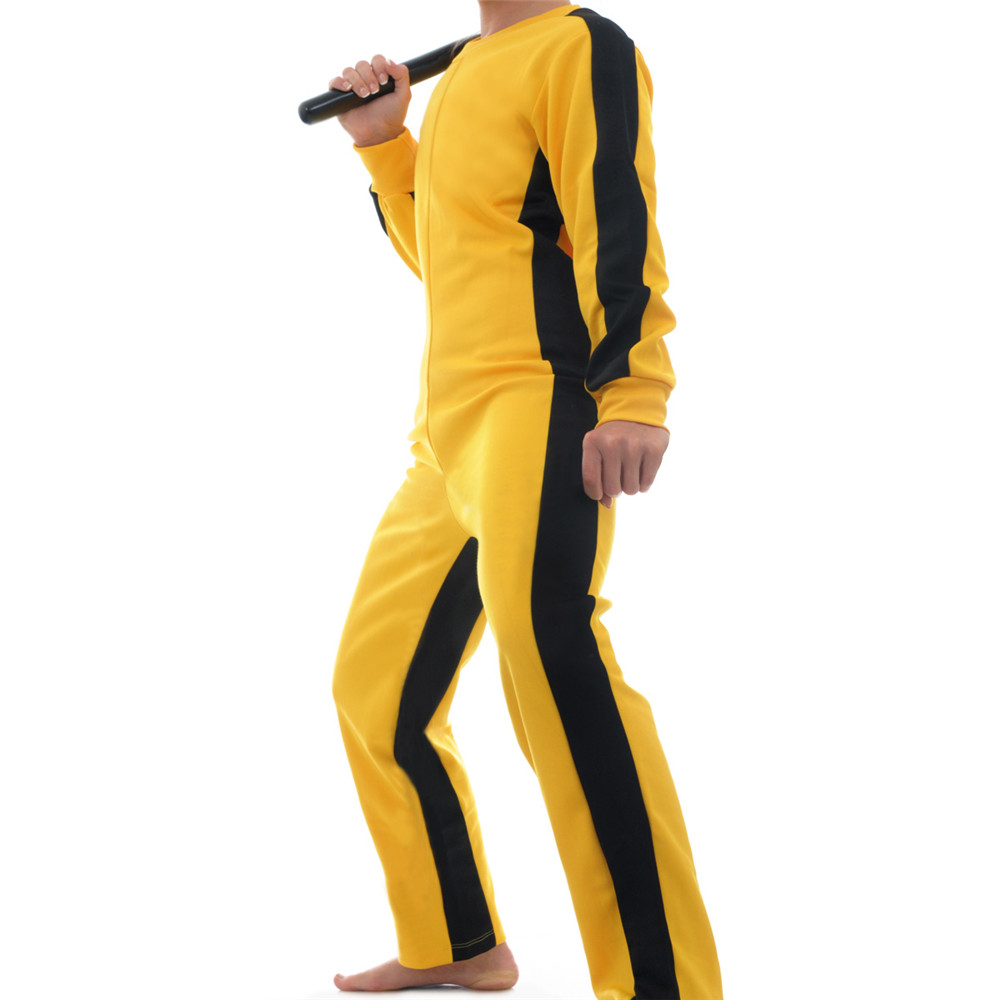 Game Of Death Suit Yellow Martial Artist Jumpsuit Chinese Kung fu Uniform Clothes