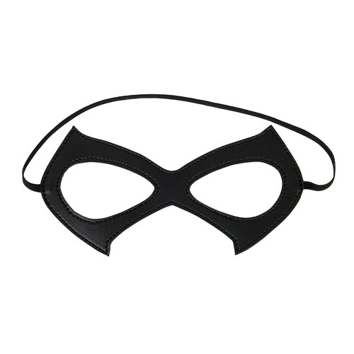 Harley Quinn Black Leather Eye Mask Great Halloween Accessory