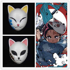 Tanjirou Sabito Makomo Cosplay Face Mask Anime Demon Slayer Kamado