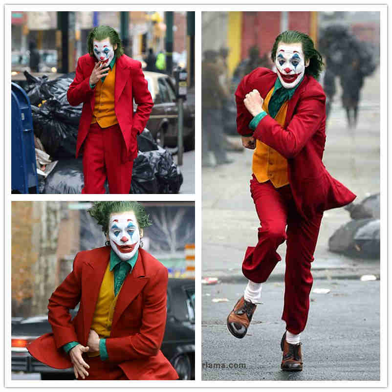 Complete hot Joaquin Phoenix The Joker 2019 Cosplay Outfit