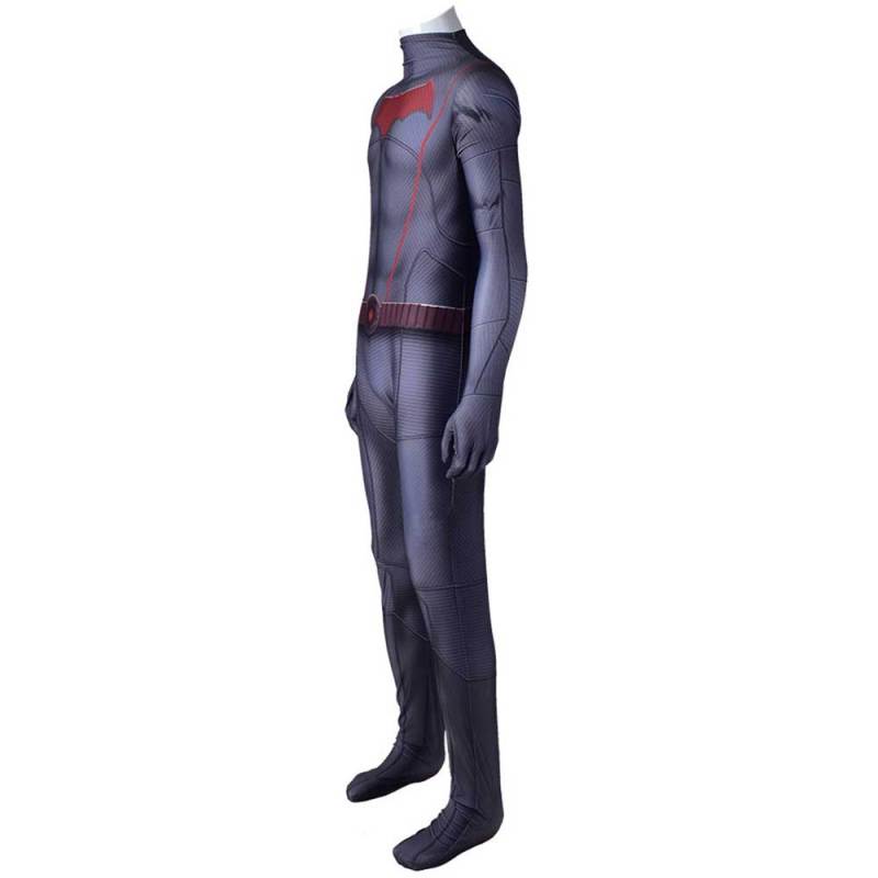 Batman Beyond Costume Earth 2 Superhero Bruce Wayne Cosplay Bodysuit