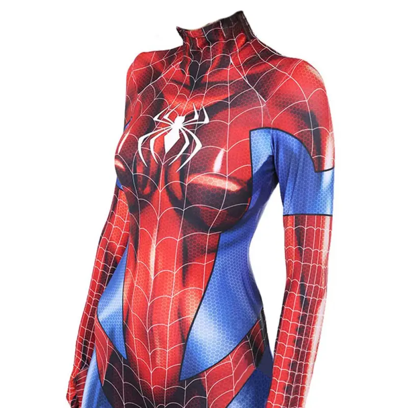 MJ Mary Jane Spiderman Superheroine Cosplay Costume