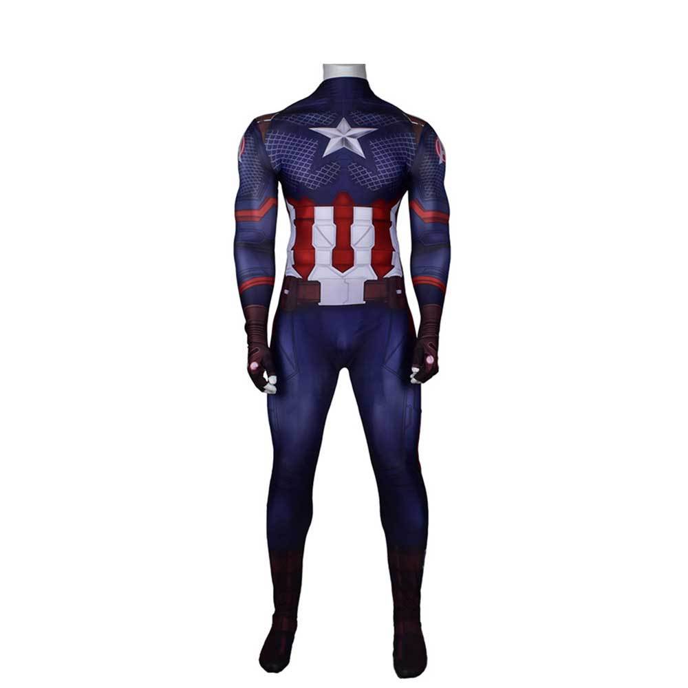 Captain America Cosplay Costume Marvel Avengers Endgame