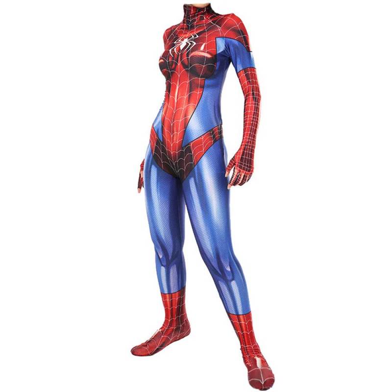 MJ Mary Jane Spiderman Superheroine Cosplay Costume