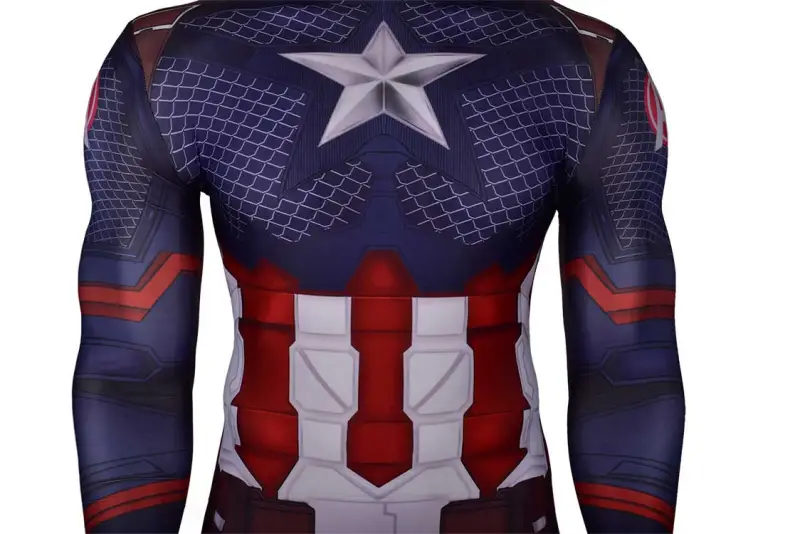 Captain America Cosplay Costume Marvel Avengers Endgame