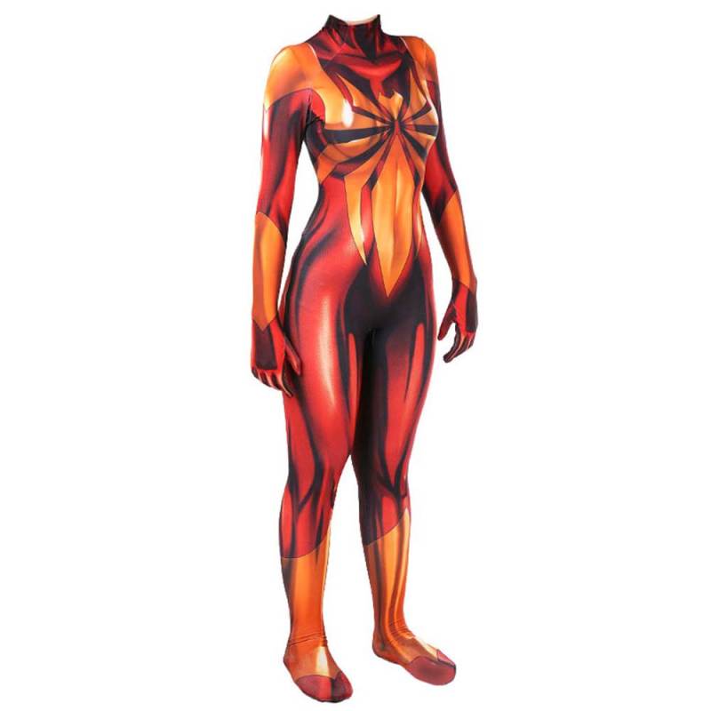 Iron Spider Mary Jane Spidergirl Cosplay Costume