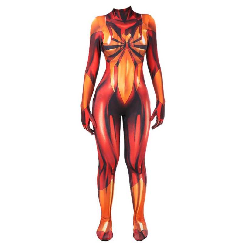 Iron Spider Mary Jane Spidergirl Cosplay Costume