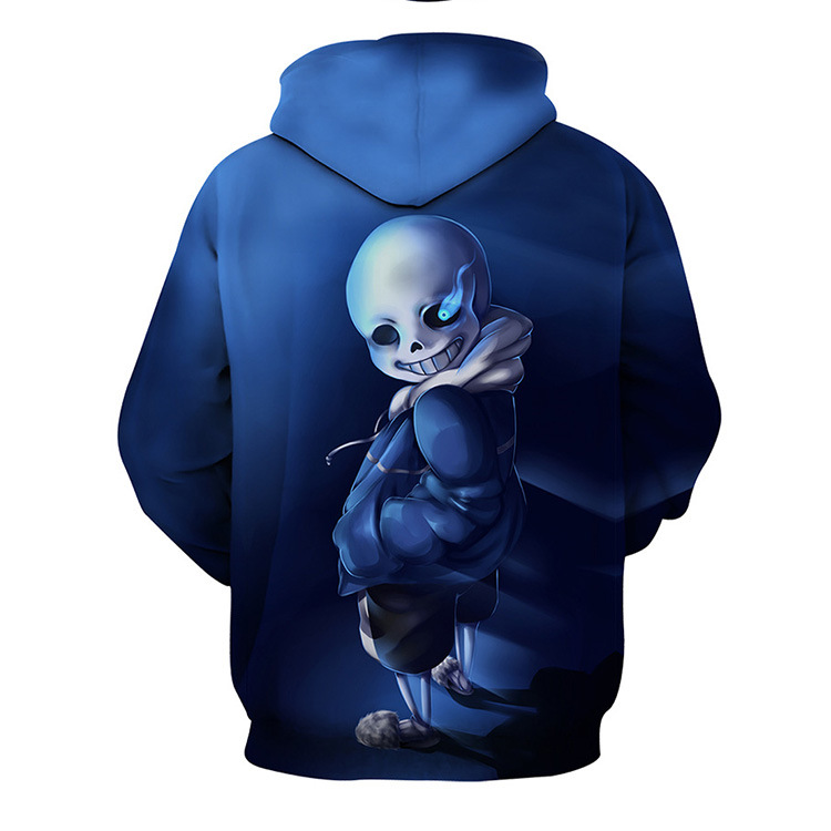 Game Undertale Sans Hoodies Spring Autumn 3D Print Sweatshirt