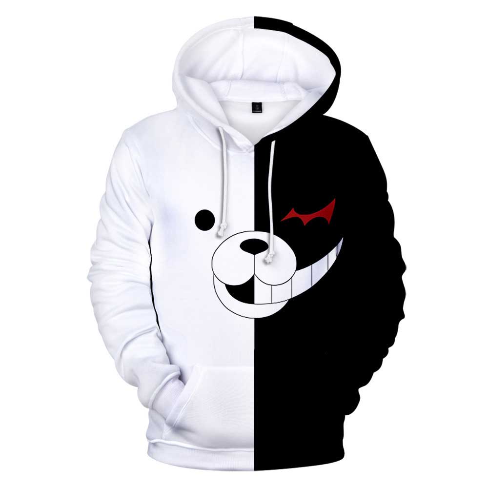 Monokuma Hoodie Danganronpa: Trigger Happy Havoc