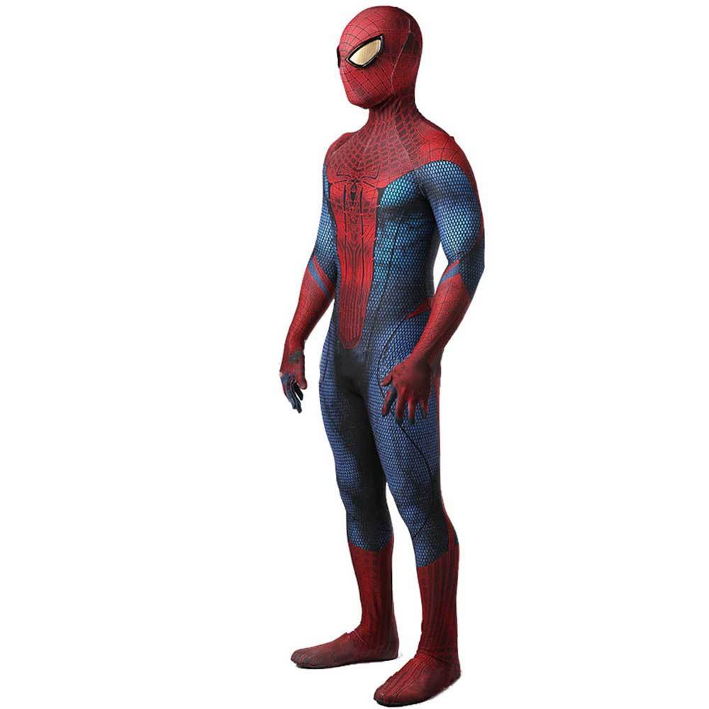 The Amazing Spider-Man Cosplay Costume Mask Adult Kids Zentai Suit