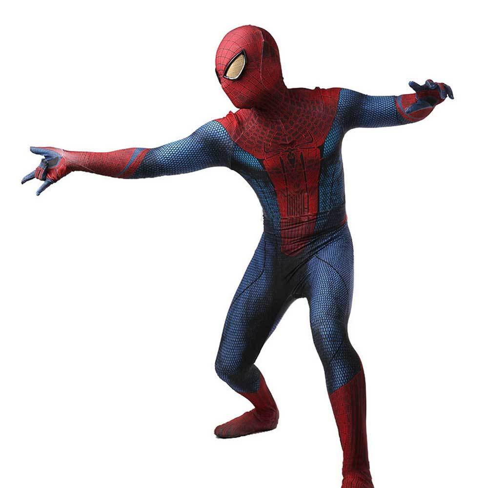 The Amazing Spider-Man Cosplay Costume Mask Adult Kids Zentai Suit