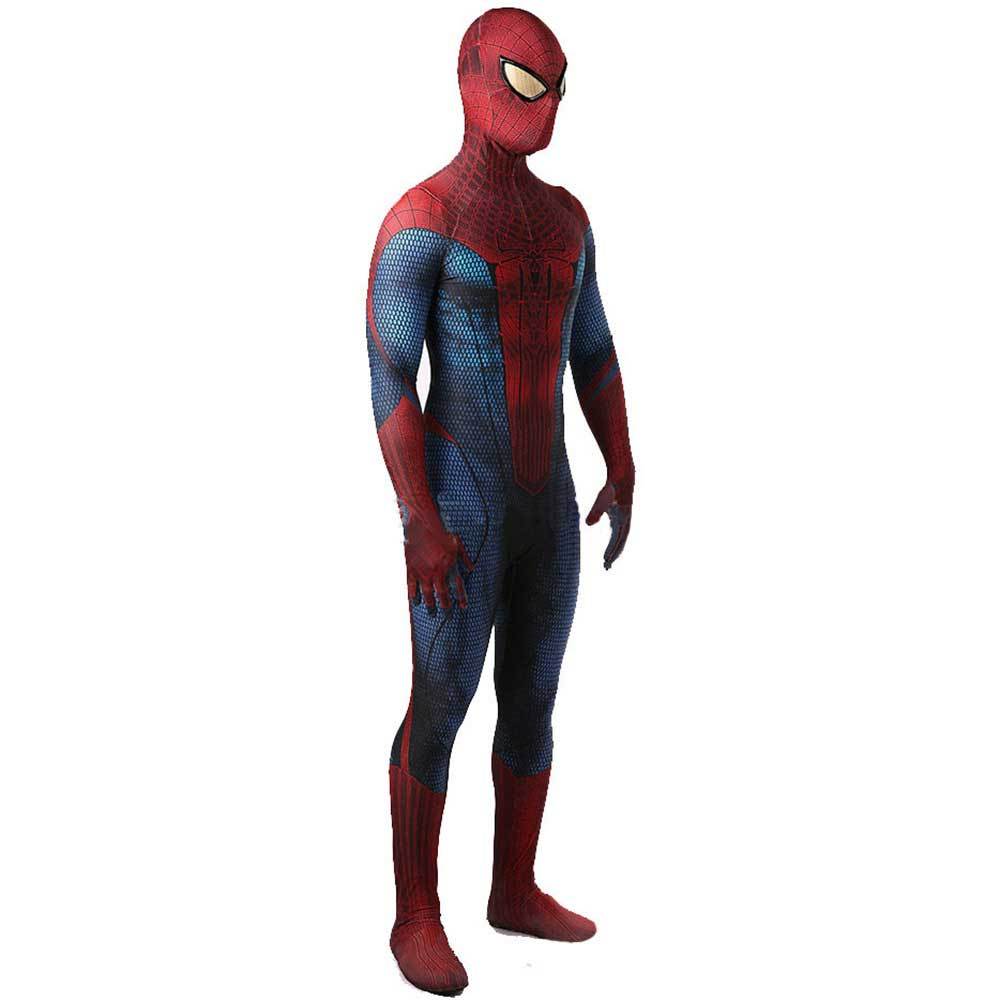 The Amazing Spider-Man Cosplay Costume Mask Adult Kids Zentai Suit