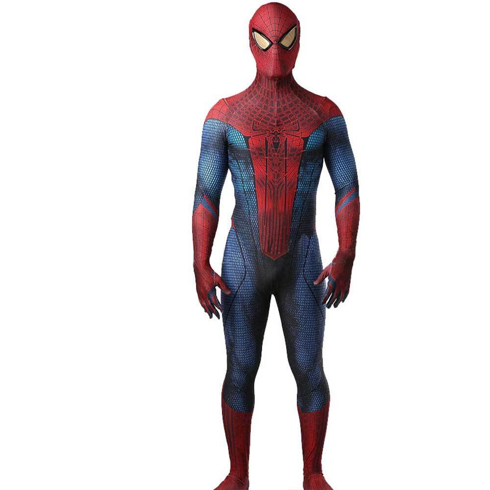 The Amazing Spider-Man Cosplay Costume Mask Adult Kids Zentai Suit