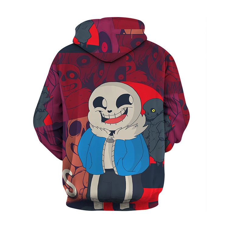 Game Undertale Sans Hoodies Spring Autumn 3D Print Sweatshirt