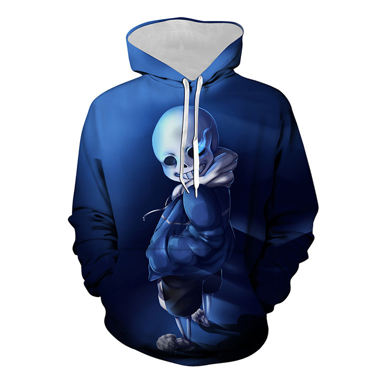Game Undertale Sans Hoodies Spring Autumn 3D Print Sweatshirt