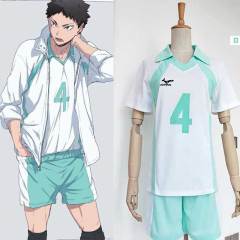 Haikyuu!! Iwaizumi Hajime Number 4 Volleyball Uniform