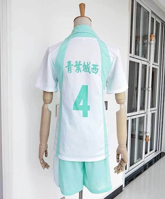 Haikyuu!! Iwaizumi Hajime Number 4 Volleyball Uniform