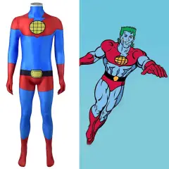 Captain Planet and the Planeteers Superhero Cosplay Costume Adult Kids