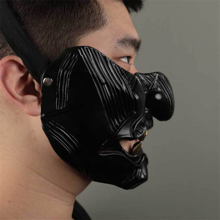 Ghost of Tsushima Mask Sakai Samurai Cosplay Half Face Mask