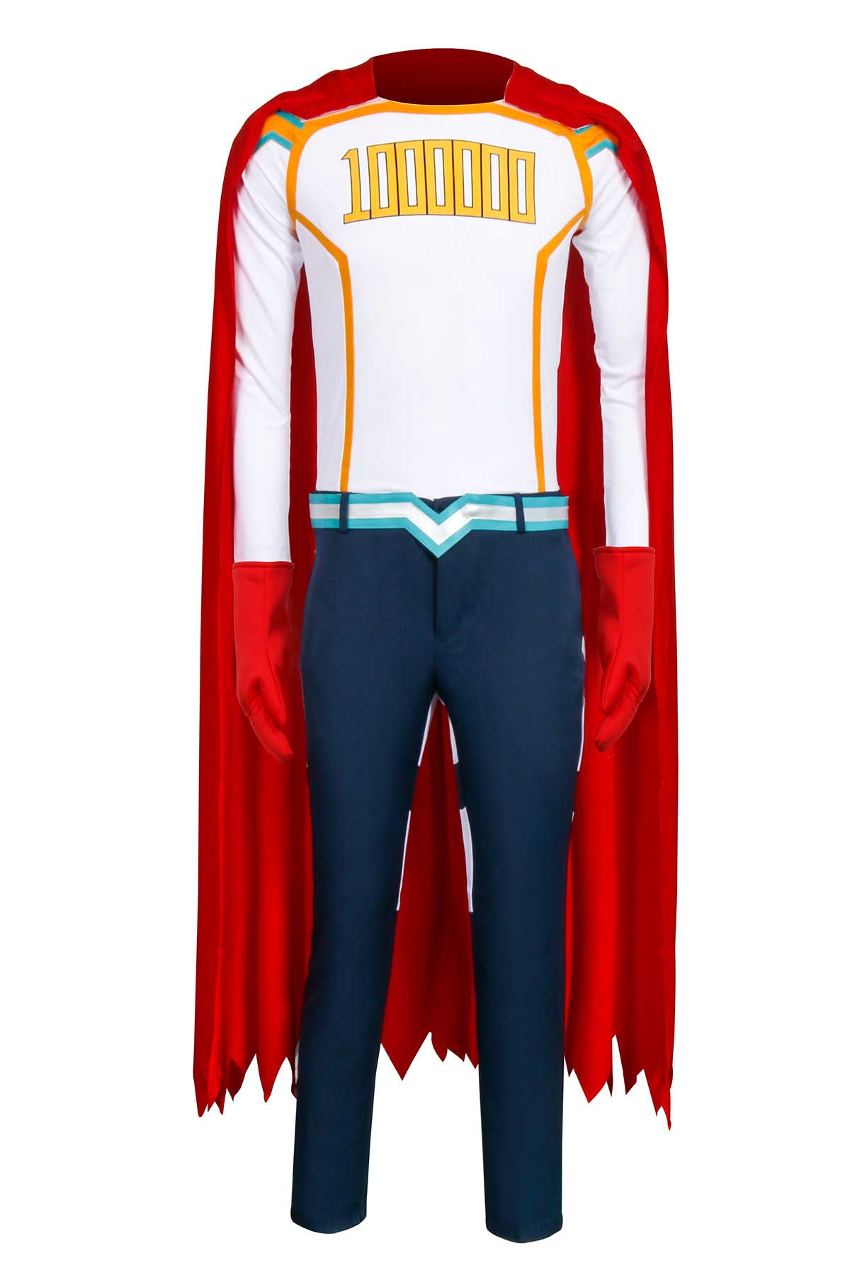 My Hero Academia Season 4 Mirio Togata Costume MHA OFA Le Million Big 3 Cosplay Jumpsuit Cloak-Takerlama