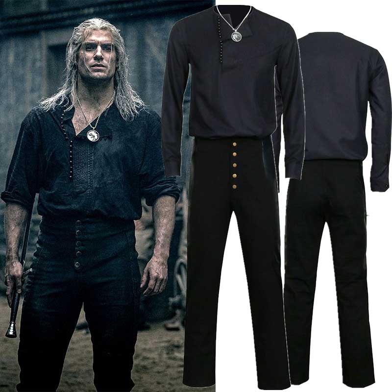 The Witcher Season 2 Netflix Geralt Of Rivia Cosplay Costume