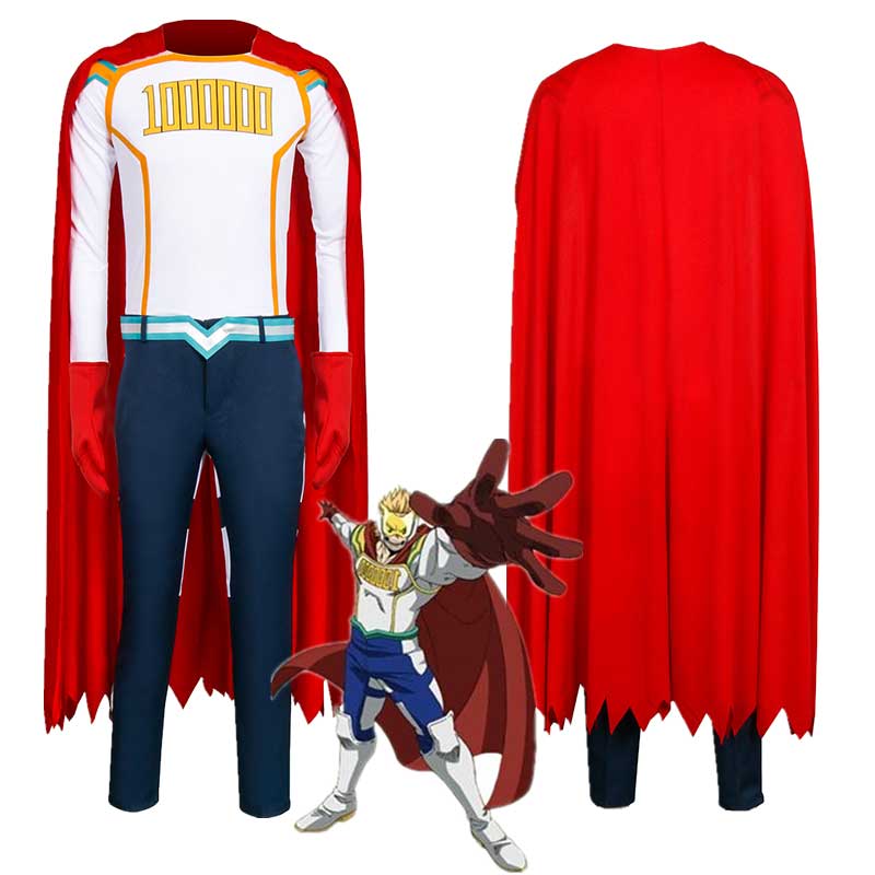 My Hero Academia Season 4 Mirio Togata Costume MHA OFA Le Million Big 3 Cosplay Outfit-Takerlama