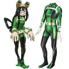 Boku no Hero Academia Tsuyu Asui Froppy Battle Suit Cosplay Costume