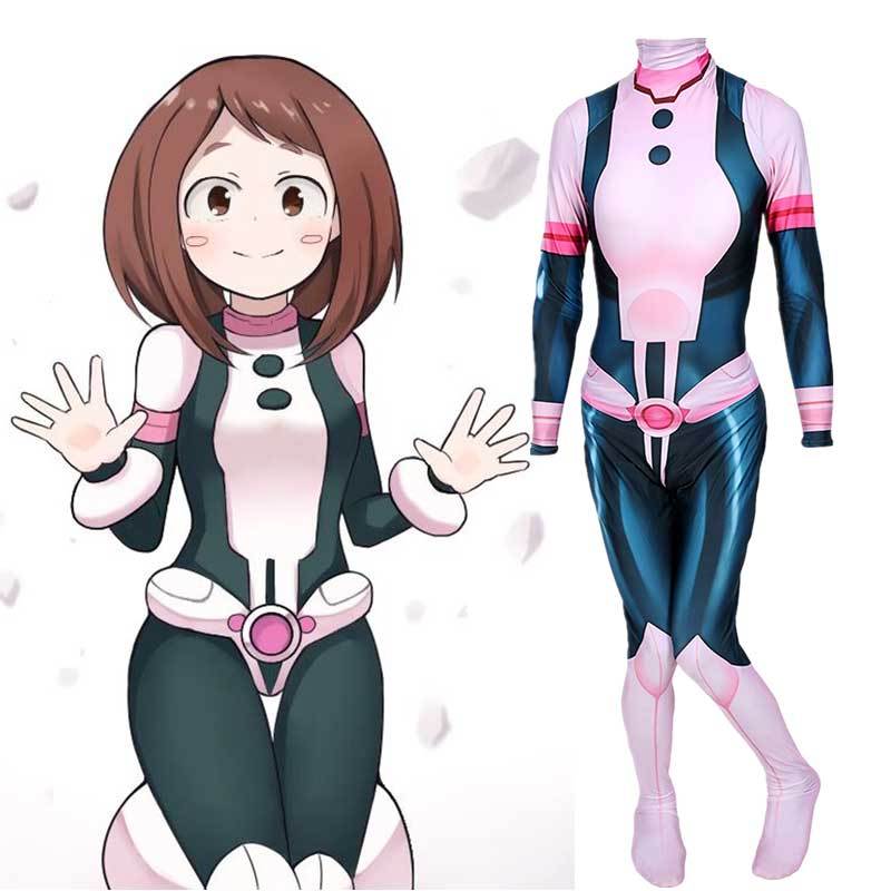 My Hero Academia Ochaco Uraraka Cosplay Costume