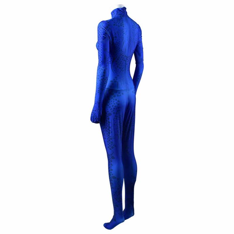 Mystique Cosplay Costume X-Men Apocalypse 3D Print Jumpsuit Kids Women Men-Takerlama