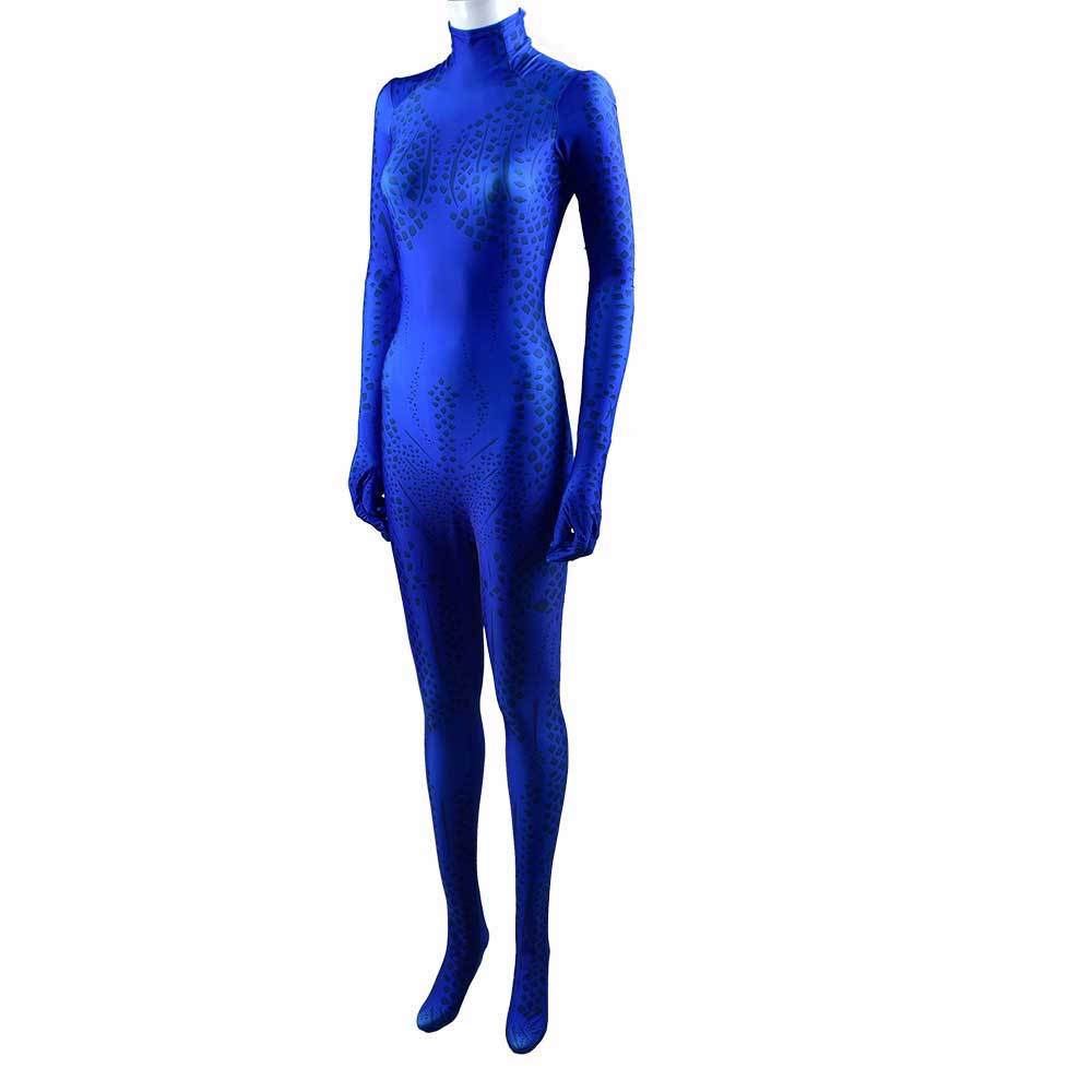 Mystique Cosplay Costume X-Men Apocalypse 3D Print Jumpsuit Kids Women Men-Takerlama