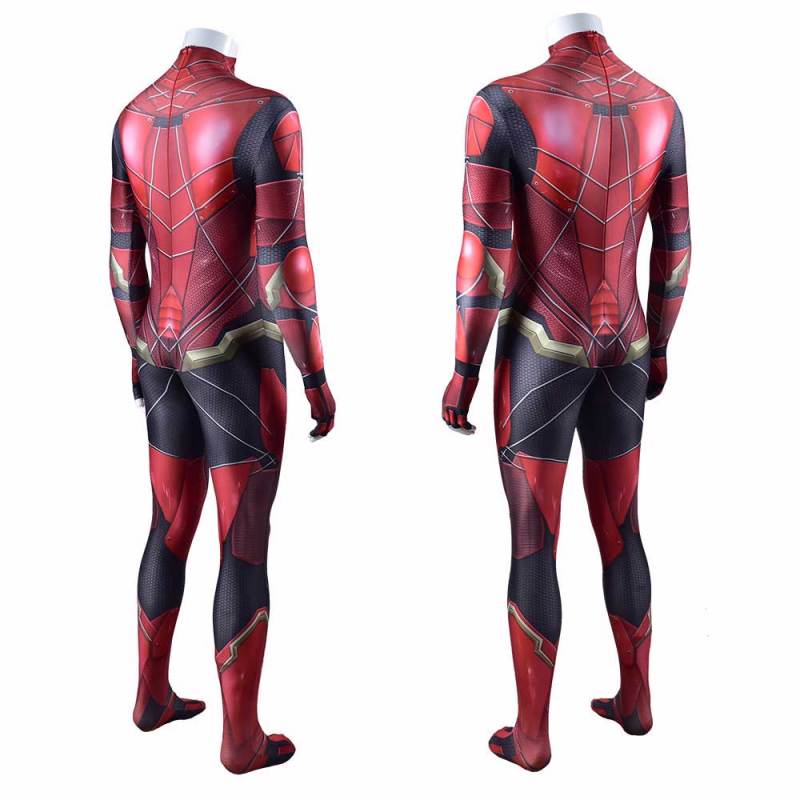 The Flash Costume Justice League Superhero Barry Allen Cosplay Zentai Suit