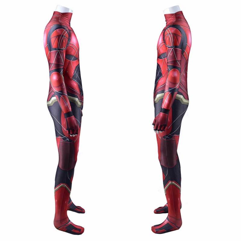 The Flash Costume Justice League Superhero Barry Allen Cosplay Zentai Suit