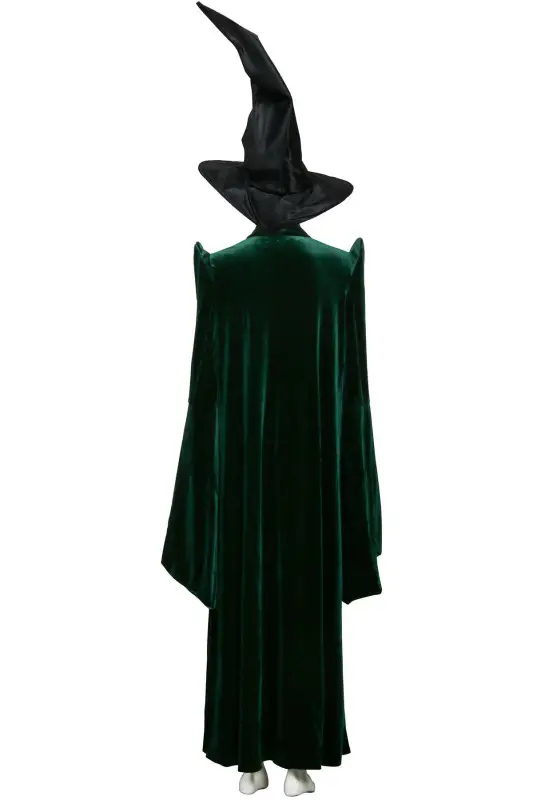 Professor Minerva McGonagall Witch Costume Harry Potter Halloween Cosplay Hat(Ready To Ship) Takerlama