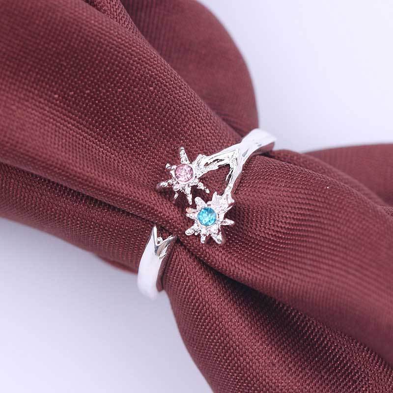 Anime Your Name Miyamizu Mitsuha Ring With Rhinestone