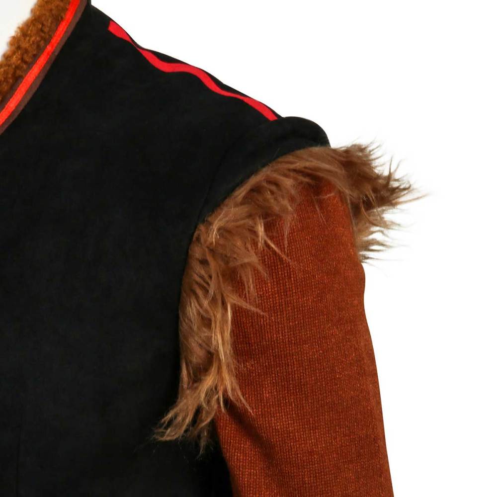 Disney Frozen 2 Kristoff Costume Halloween Cosplay Outfits Adult Men